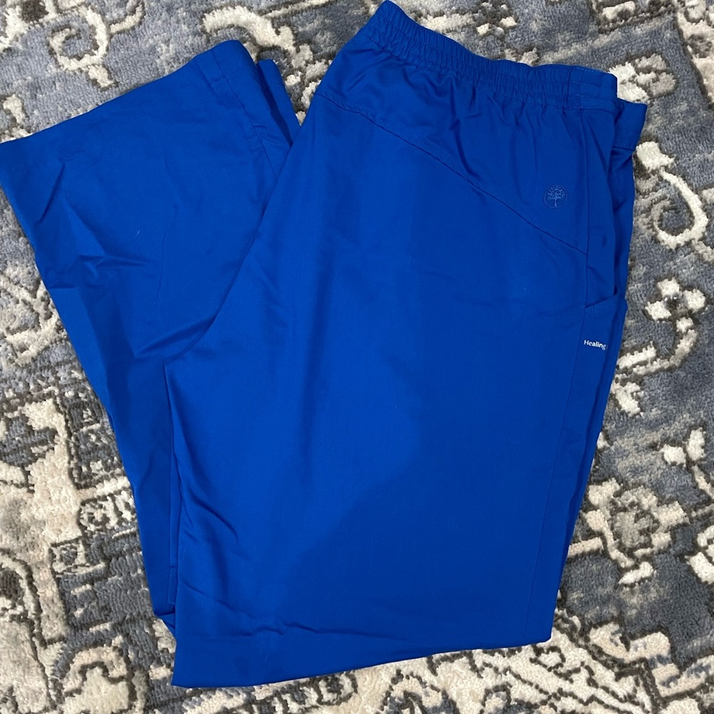 Healing Hands Purple Label Galaxy Blue Scrub Pants